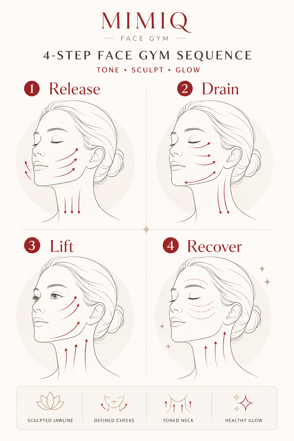 Comparison infographic for facial bar, face gym, spa facial and aesthetic clinic bookings