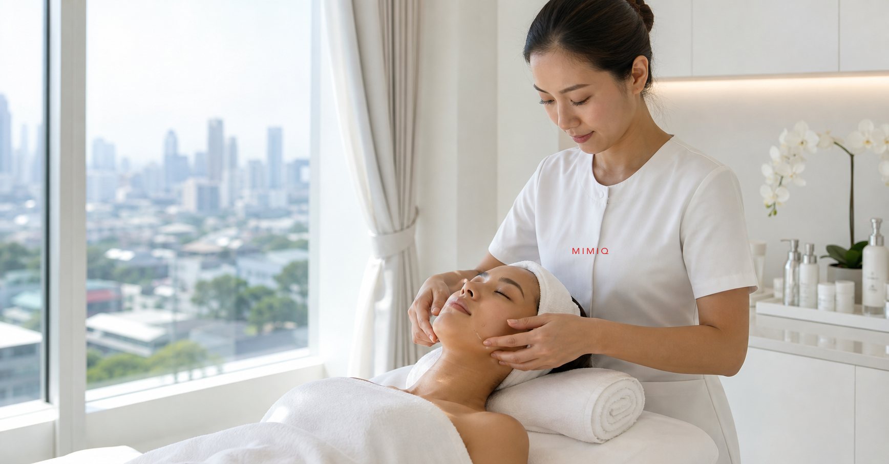 MIMIQ editorial image for Face Yoga vs Face Workout in Bangkok
