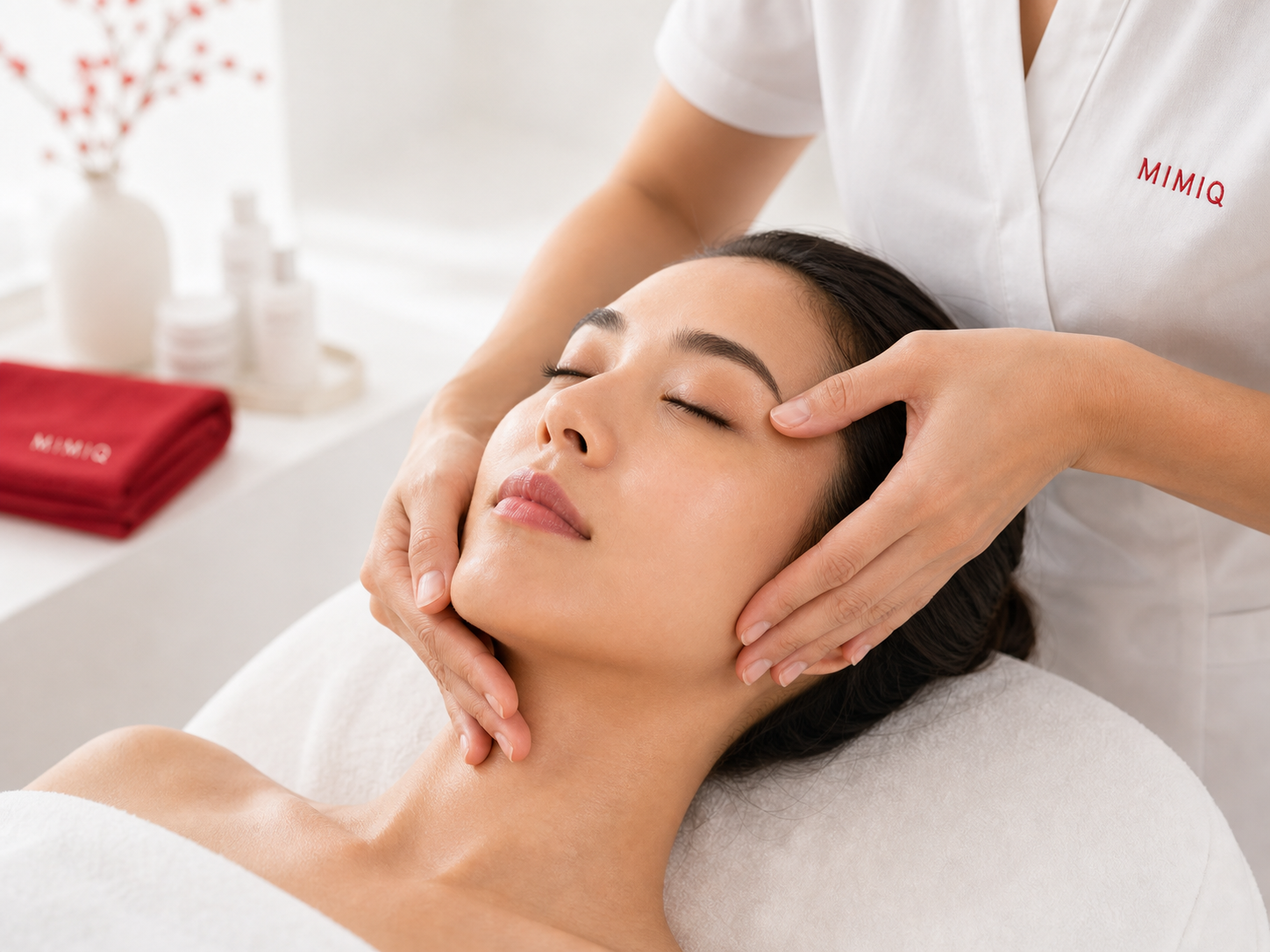 MIMIQ Bangkok facial muscle anatomy and face workout treatment banner
