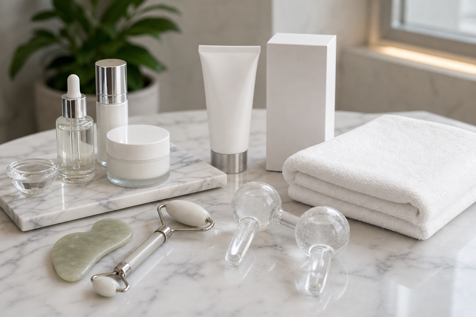 MIMIQ tools and towels for facial workout for men Bangkok