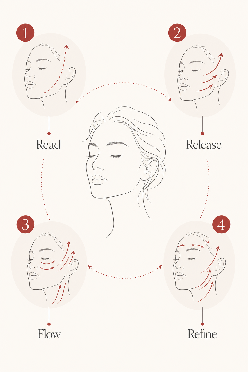 Four-step timeline for planning a Sukhumvit lunch-break face workout