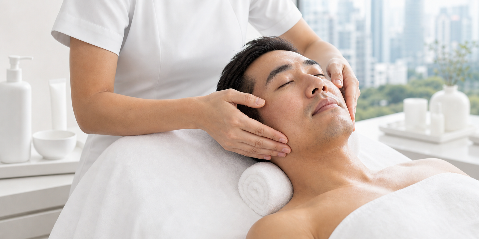 MIMIQ editorial image for Facial Workout for Men in Bangkok