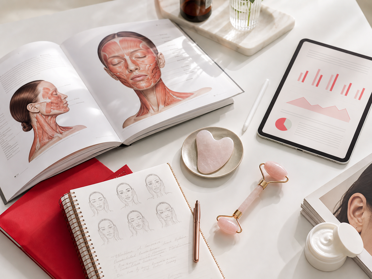 Facial workout research references