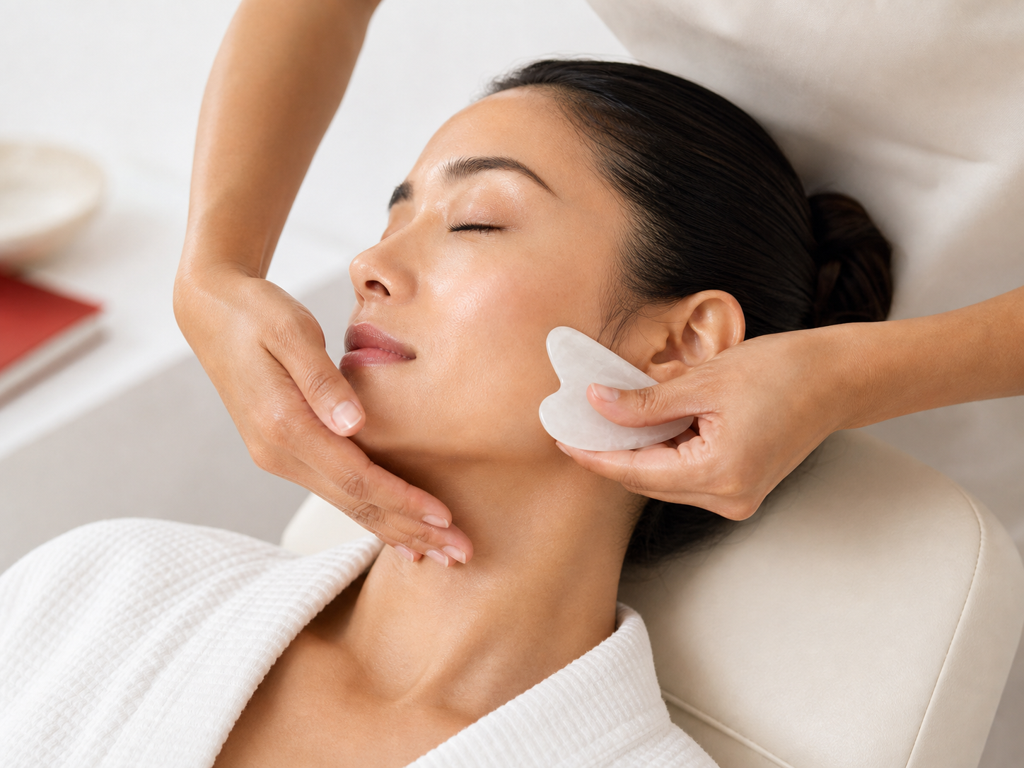 Sculpting facial workout technique